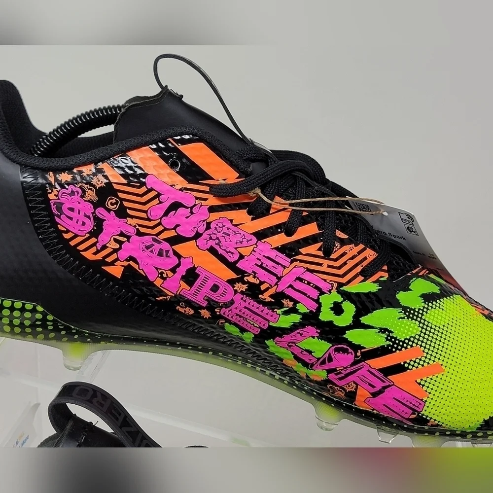 Adidas Adizero Spark Mismatch Football Cleats IG9569 Multi Color Men’s 12.5 New